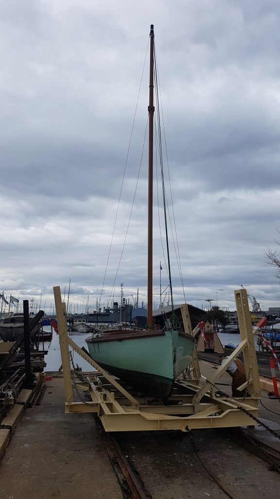 Couta Boat Eva - Blunt&#039;s Boatyard Williamstown, Victoria