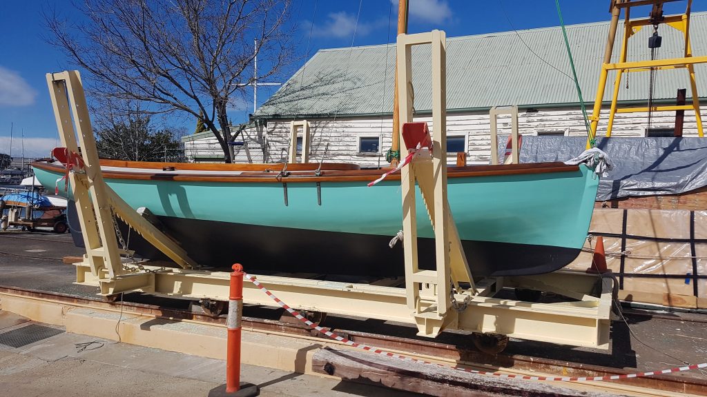 Couta Boat Eva - Blunt&#039;s Boatyard Williamstown, Victoria