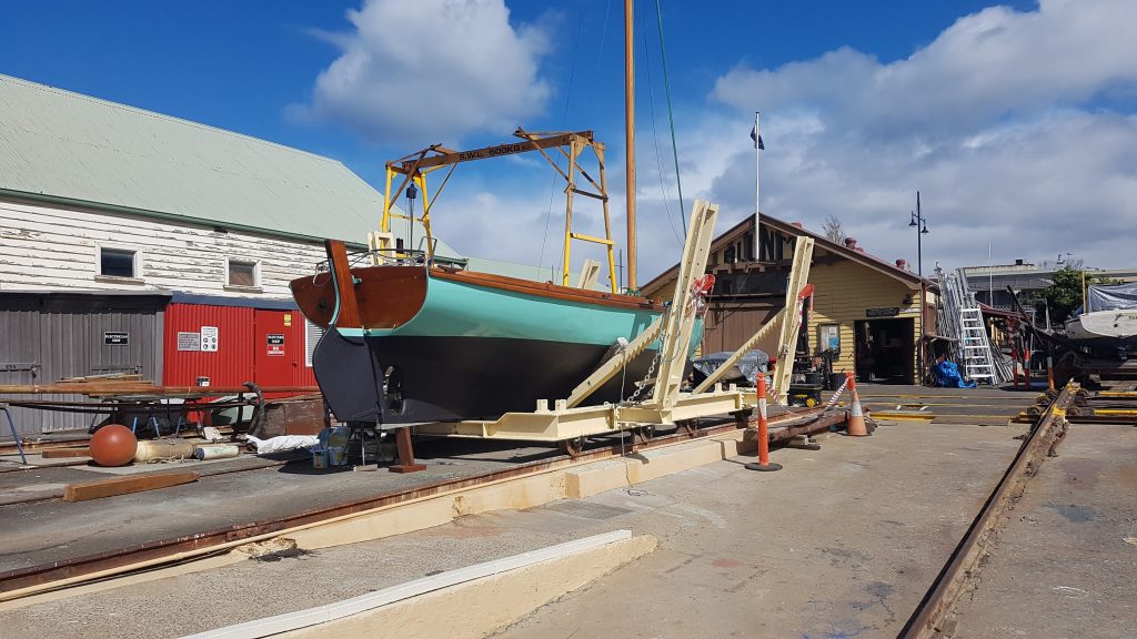 Couta Boat Eva - Blunt&#039;s Boatyard Williamstown, Victoria