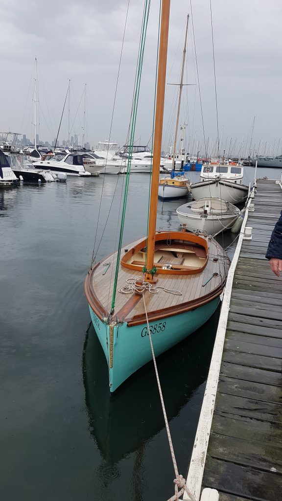 Couta Boat Eva - Blunt&#039;s Boatyard Williamstown, Victoria