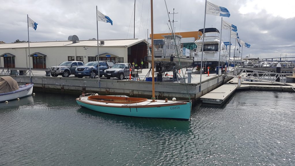 Couta Boat Eva - Blunt&#039;s Boatyard Williamstown, Victoria