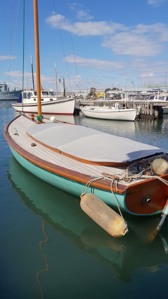 Couta Boat Eva - Blunt&#039;s Boatyard Williamstown, Victoria