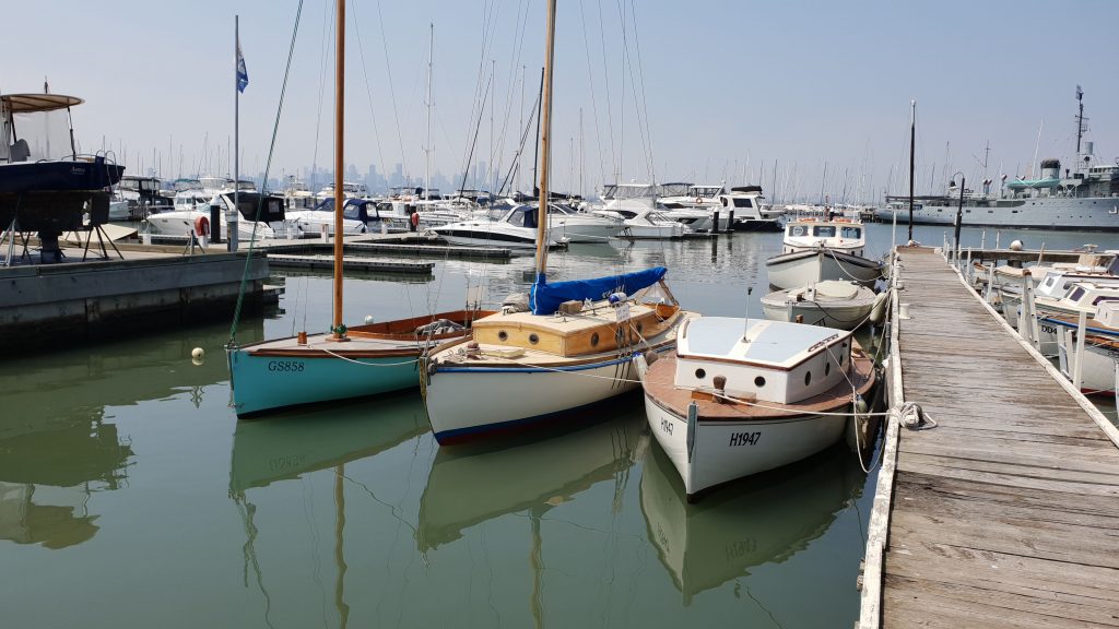 Couta Boat Eva - Blunt&#039;s Boatyard Williamstown, Victoria